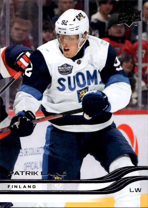 4 Nations Face-Off PATRIK LAINE 25-26 UD Extended Series