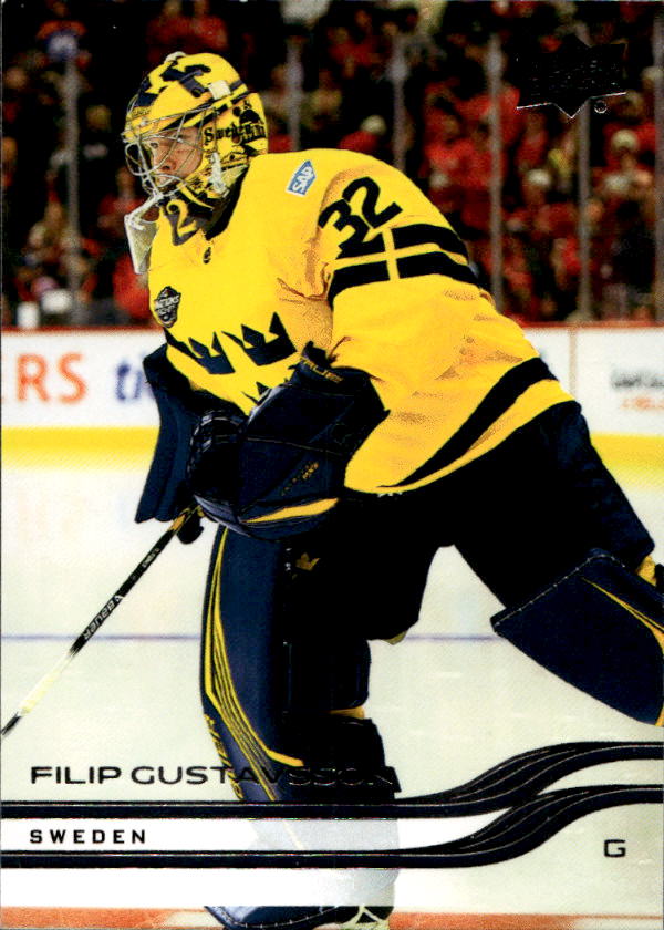4 Nations Face-Off FILIP GUSTAVSSON 25-26 UD Extended Series