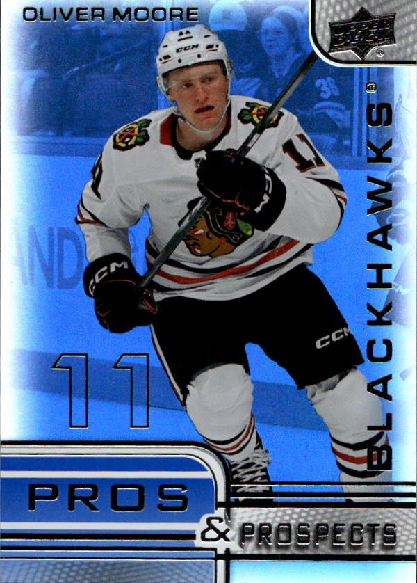 Rookie Pros and Prospects OLIVER MOORE 25-26 UD Extended Series