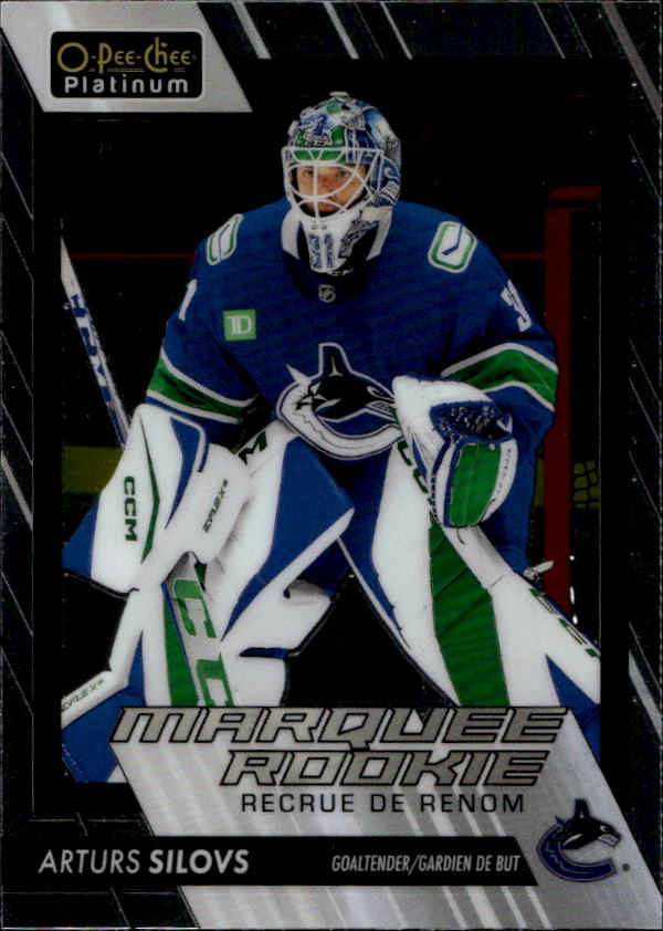 Marquee Rookie ARTURS SILOVS 23-24 UD O-Pee-Chee OPC Platinum