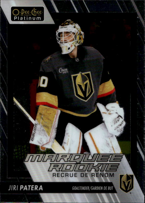 Marquee Rookie JIŘÍ PATERA 23-24 UD O-Pee-Chee OPC Platinum