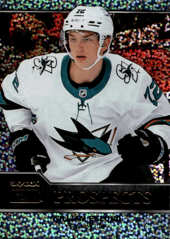 Rookie Sapphire Skybox Premium Prospect WILLIAM EKLUND 21-22 UD Metal Universe