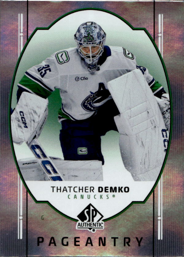 Pageantry THATCHER DEMKO 25-26 UD SP Authentic