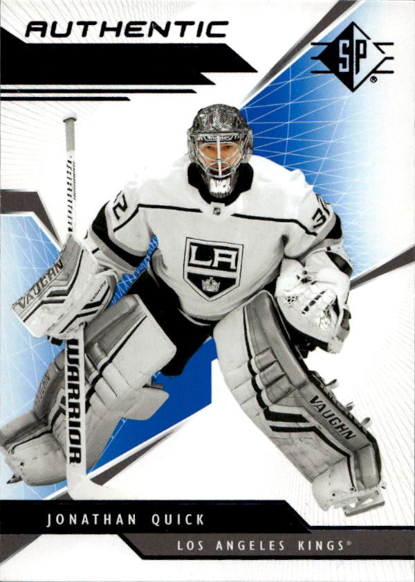 Blue Authentic Profiles JONATHAN QUICK 18-19 UD SP Hockey
