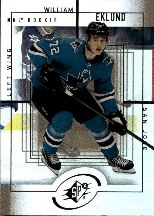 Rookie SPx WILLIAM EKLUND 21-22 UD Extended Series