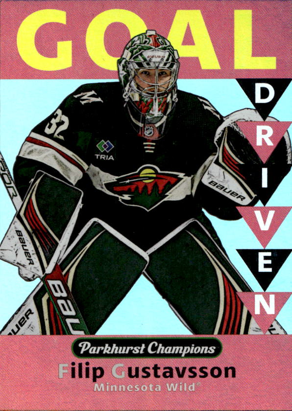 Goal Driven FILIP GUSTAVSSON 23-24 UD Parkhurst Champions