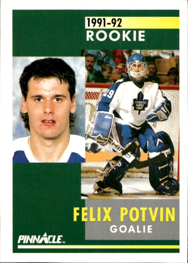 Rookie FELIX POTVIN 91-92 Pinnacle