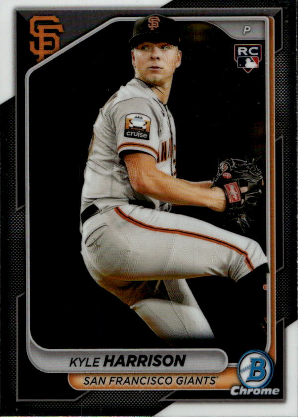 Rookie KYLE HARRISON 2024 Bowman Chrome Baseball