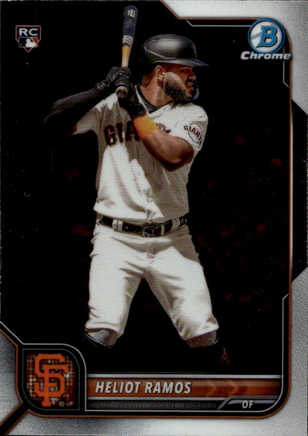 Rookie HELIOT RAMOS 2022 Bowman Chrome Baseball