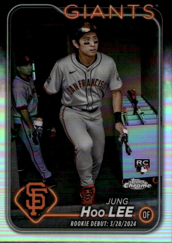 Rookie Refractor JUNG HOO LEE 2024 Topps Chrome Update Series Baseball