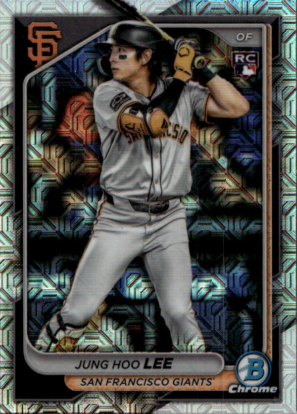 Rookie Mega Box Mojo Refractor JUNG HOO LEE 2024 Bowman Chrome Baseball