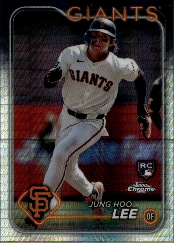 Rookie Prism Refractor JUNG HOO LEE 2024 Topps Chrome Baseball