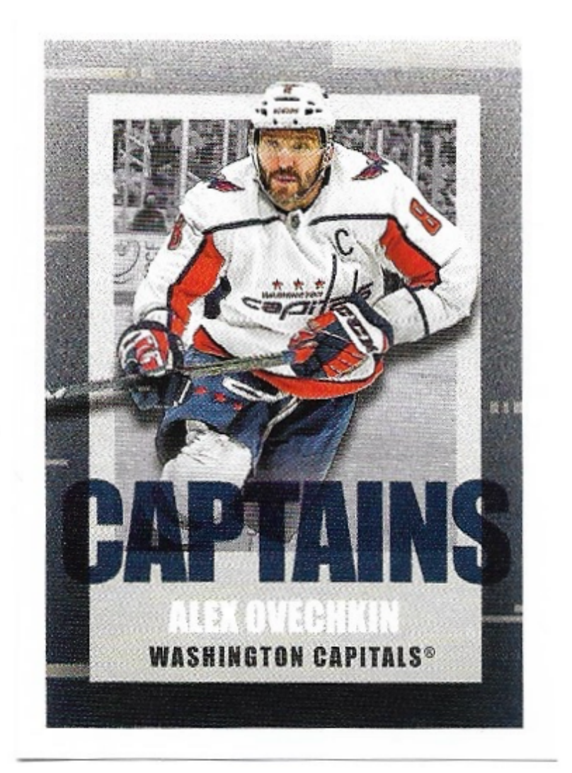 Captains ALEX OVECHKIN 2022-23 Topps NHL Sticker Collection Hockey