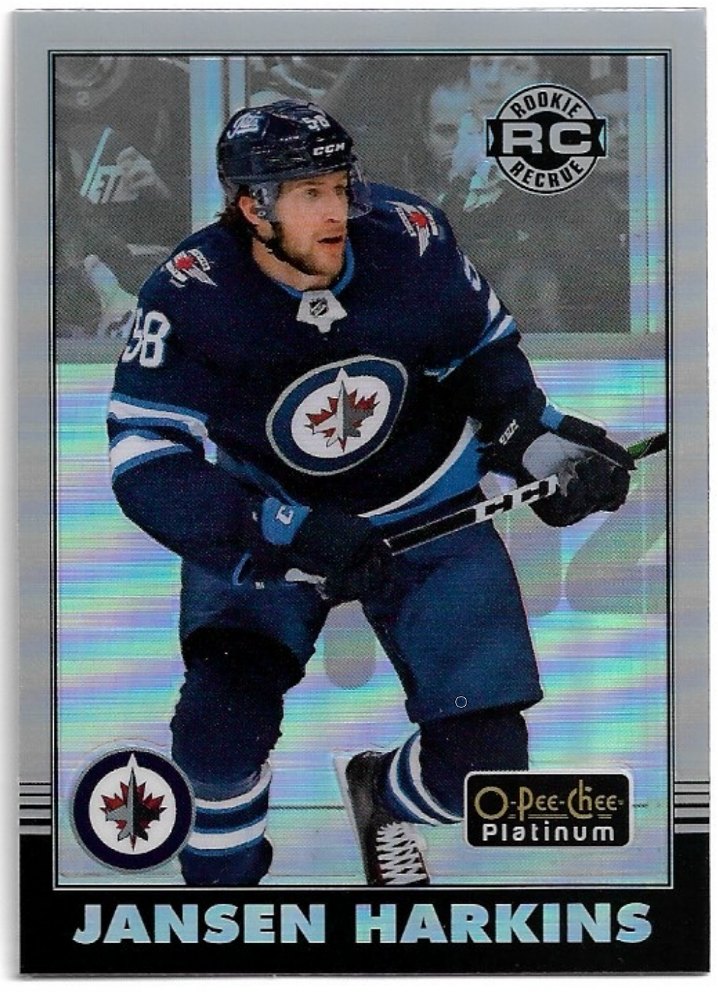 Rookie Retro Rainbow JANSEN HARKINS 20-21 UD O-Pee-Chee OPC Platinum