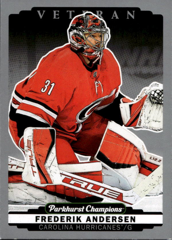 Silver FREDERIK ANDERSEN 22-23 UD Parkhurst Champions
