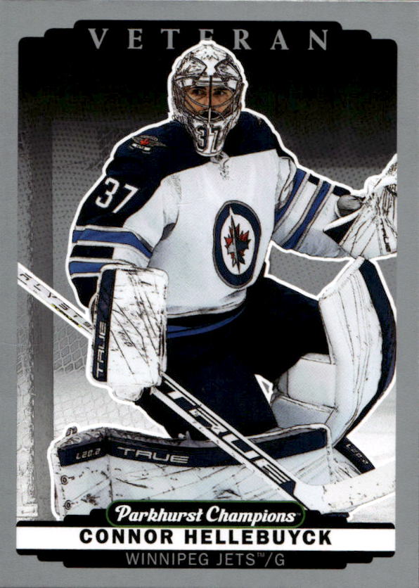 Silver CONNOR HELLEBUYCK 22-23 UD Parkhurst Champions