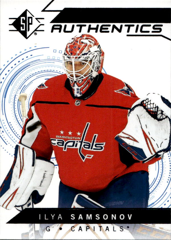 Rookie Blue Authentics ILYA SAMSONOV 18-19 UD SP Hockey