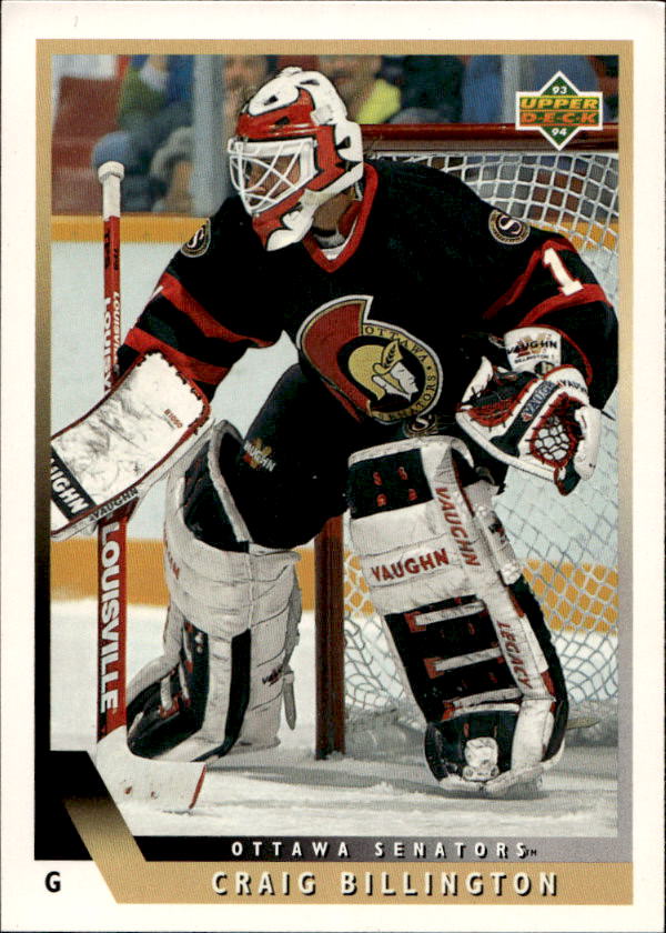 CRAIG BILLINGTON 93-94 Upper Deck