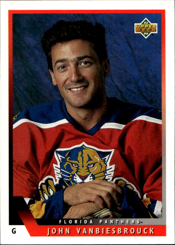 JOHN VANBIESBROUCK 93-94 Upper Deck