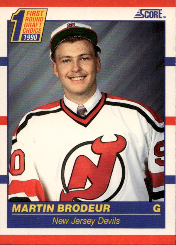 Rookie First Round Draft MARTIN BRODEUR 90-91 Score