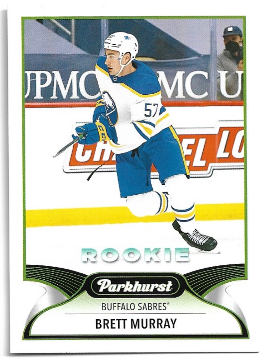 Rookie BRETT MURRAY 21-22 UD Parkhurst