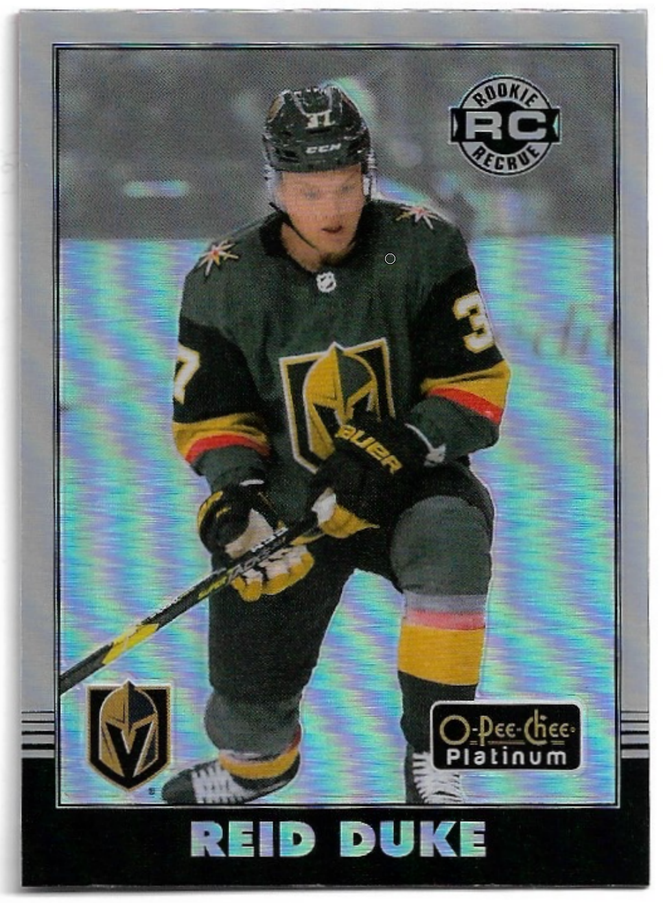 Rookie Retro Rainbow REID DUKE 20-21 UD O-Pee-Chee OPC Platinum