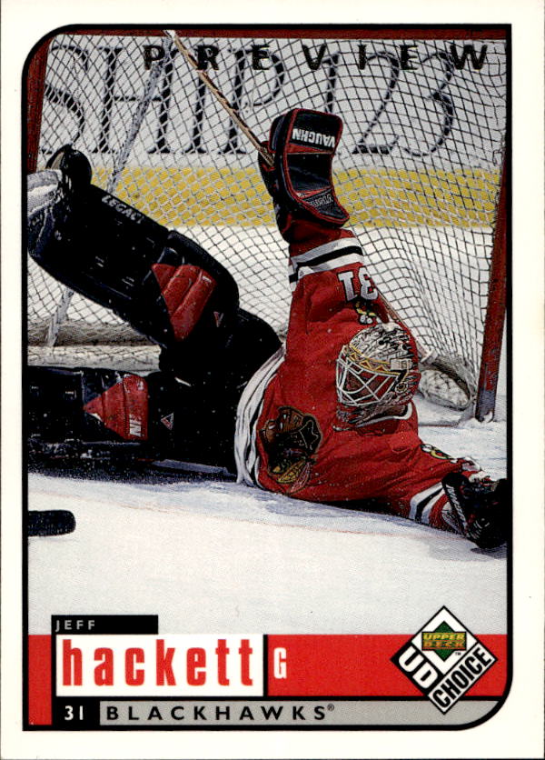 Preview JEFF HACKETT 98-99 UD Choice