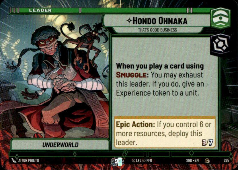 Hyperspace - Leader - HONDO OHNAKA - Unlimited Shadows of the Galaxy