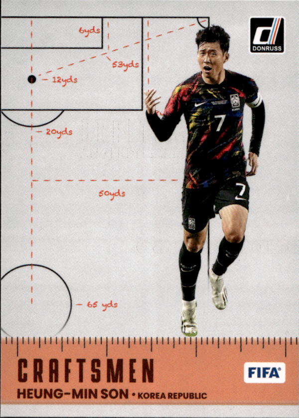 Craftsmen HEUNG-MIN SON 22-23 Panini Donruss Soccer