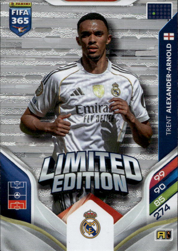 Limited Edition TRENT ALEXANDER-ARNOLD 2026 Panini FIFA 365