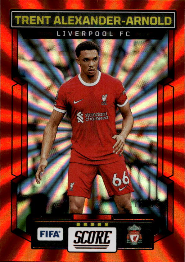 Orange Laser TRENT ALEXANDER-ARNOLD 23-24 Panini Score Fifa /35