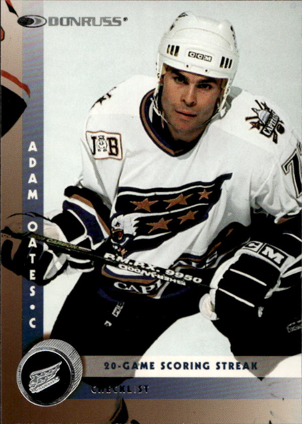 Checklist ADAM OATES 97-98 Donruss