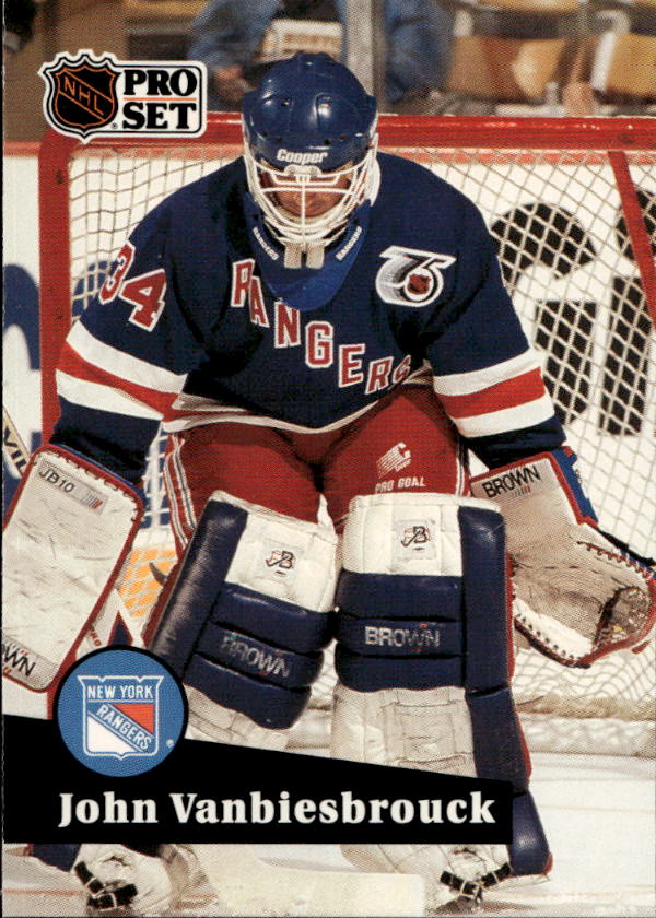 JOHN VANBIESBROUCK 91-92 Pro Set