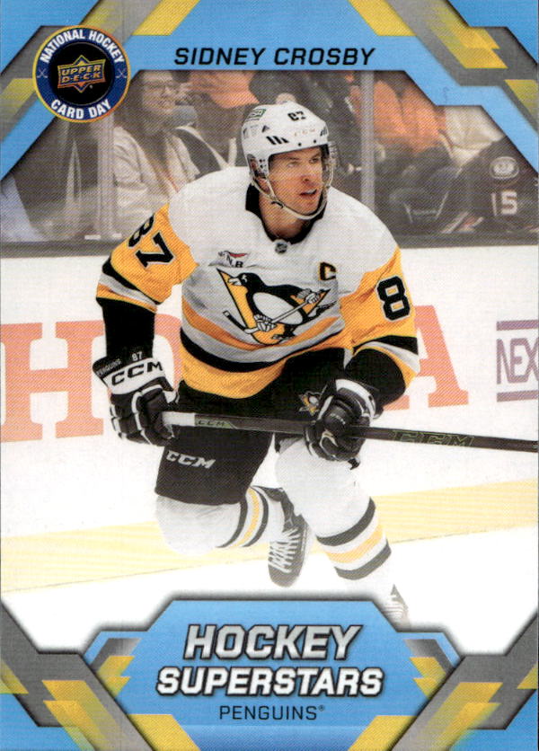 Hockey Super Stars SIDNEY CROSBY 2026 UD National Hockey Card Day