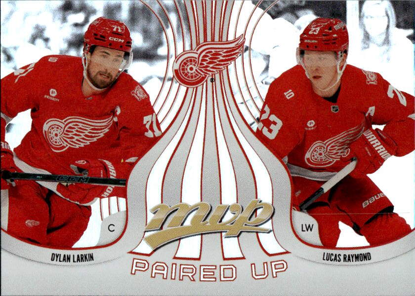 Paired Up DYLAN LARKIN/LUCAS RAYMOND 26-27 UD MVP