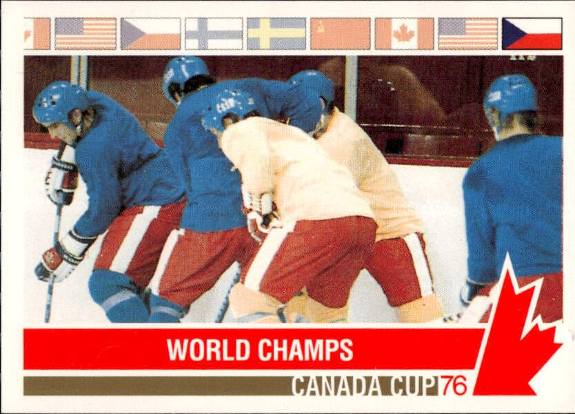 World Champs CZECHOSKOVAKIA 92-93 Future Trends '76 Canada Cup