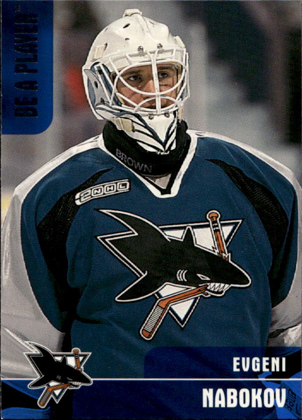 Rookie EVGENI NABOKOV 99-00 In the Game Be A Player Memorabilia