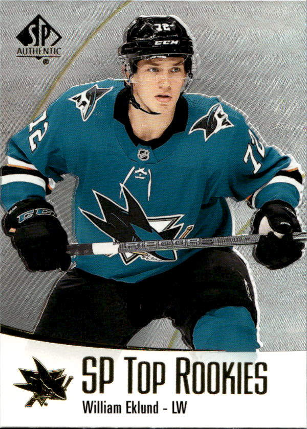 SP Top Rookies WILLIAM EKLUND 21-22 UD SP Authentic