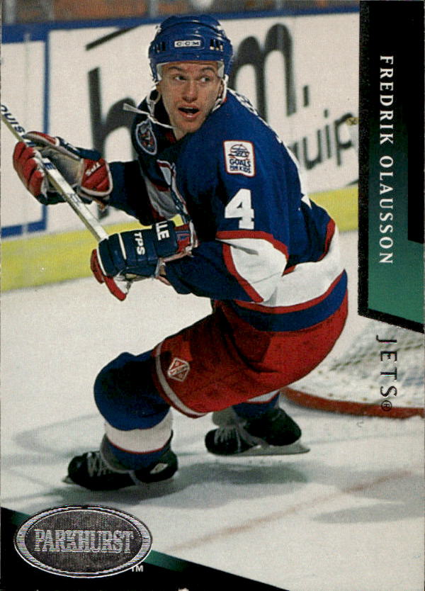 FREDRIK OLAUSSON 93-94 Parkhurst (špatná spodní hrana)