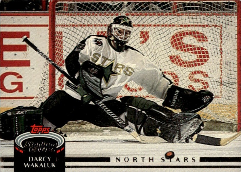 DARCY WAKALUK 92-93 Topps Stadium Club (světlé růžky)