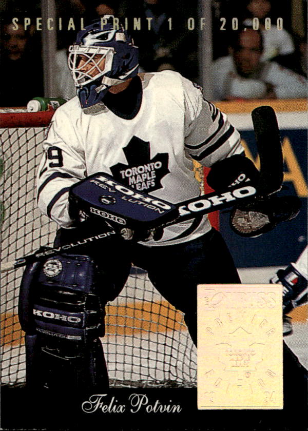 Special Print FELIX POTVIN 93-94 Donruss 1 of 20 000