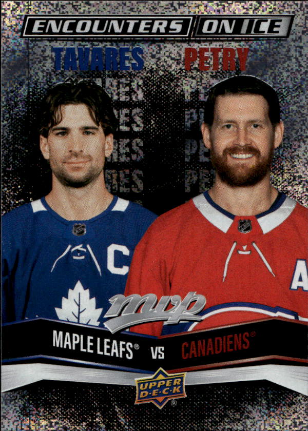 Encounters on Ice JOHN TAVARES/JEFF PETRY 22-23 UD MVP