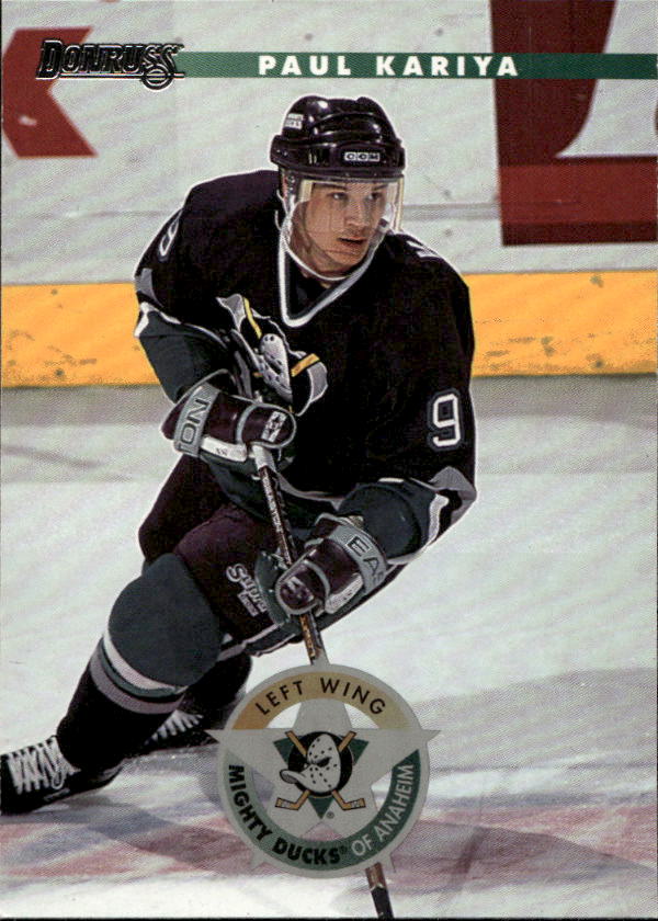 PAUL KARIYA 96-97 Donruss (lehce světlý růžek)