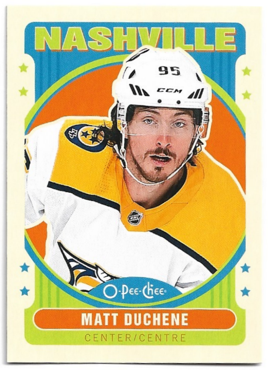 Retro MATT DUCHENE 21-22 UD O-Pee-Chee OPC