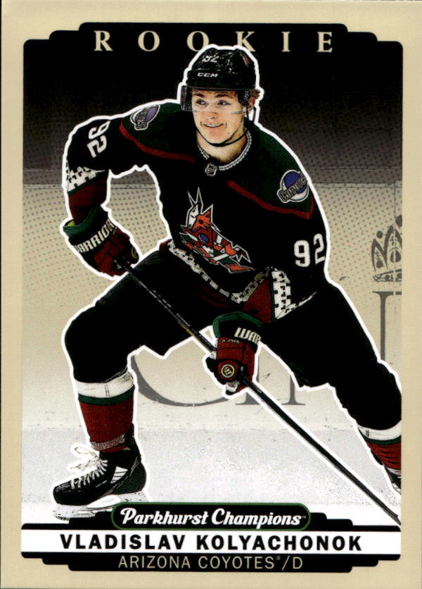 Rookie VLADISLAV KOLYACHONOK 22-23 UD Parkhurst Champions