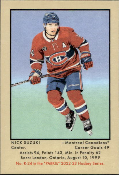 51 Retro NICK SUZUKI 22-23 UD Parkhurst Champions