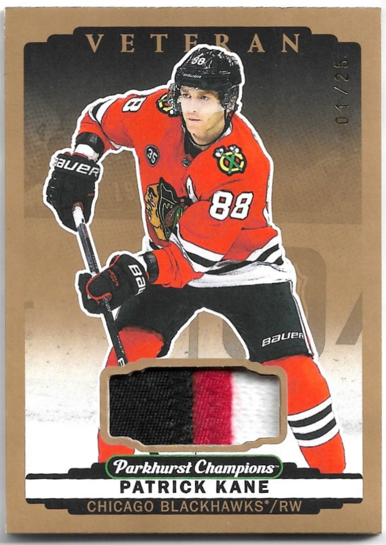 Patch PATRICK KANE 22-23 UD Parkhurst Champions /25