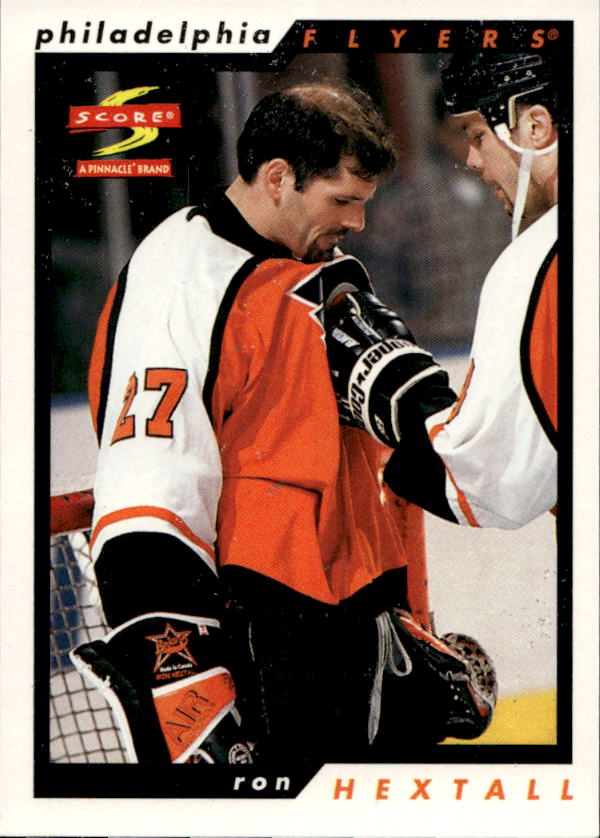RON HEXTALL 96-97 Score (barva na kartě)