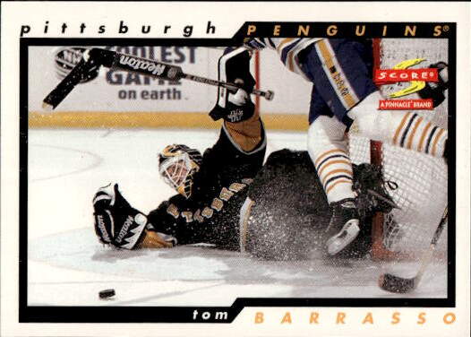 TOM BARRASSO 96-97 Score (trocha barvy na kartě)
