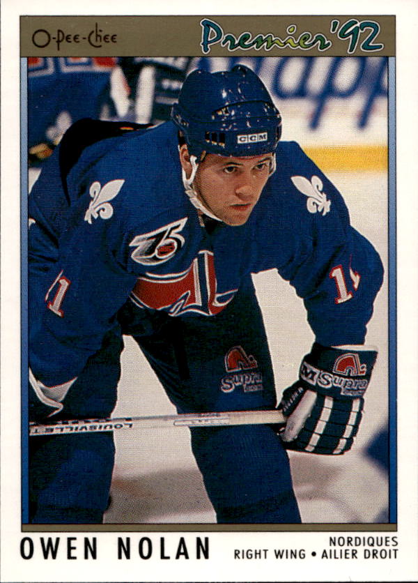 OWEN NOLAN 91-92 O-Pee-Chee Premier
